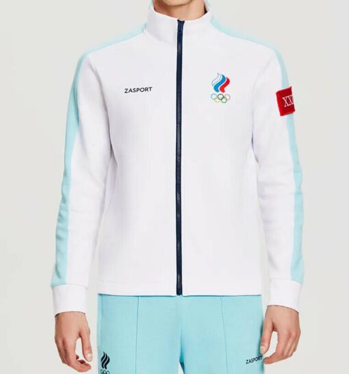 2022 Winter Olympics Team Russia Anthem Track Jacket Men's
