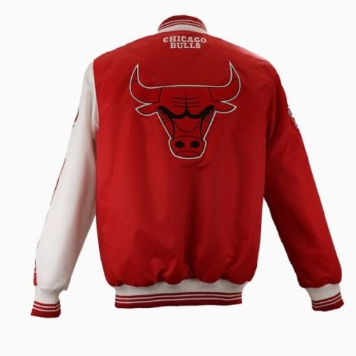 Chicago Bulls NBA Varsity Satin Jacket