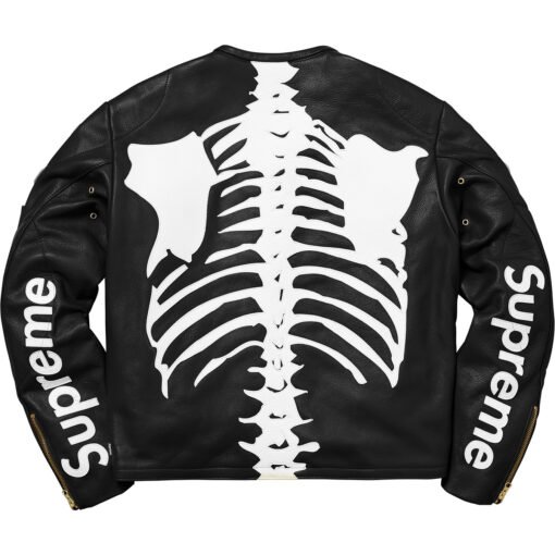 Men's Skeleton Black Vanson Jacket