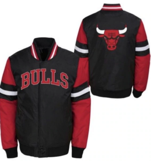 Kids NBA Chicago Bulls Nylon Jacket