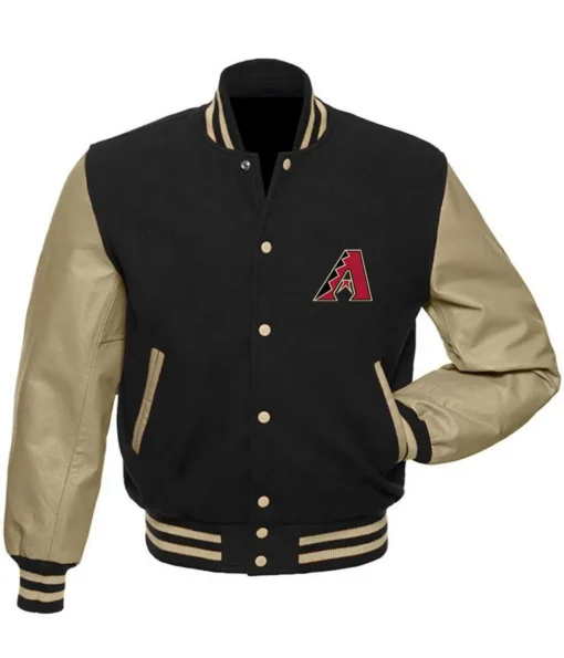 MLB Arizona Diamondbacks Black Varsity Jacket