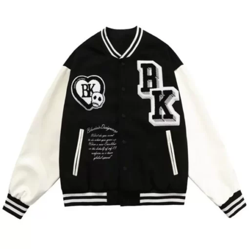 Bk Varsity Black Jacket