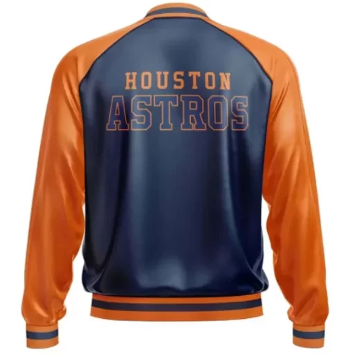Houston Astros NFL Leather Bomber Jacket