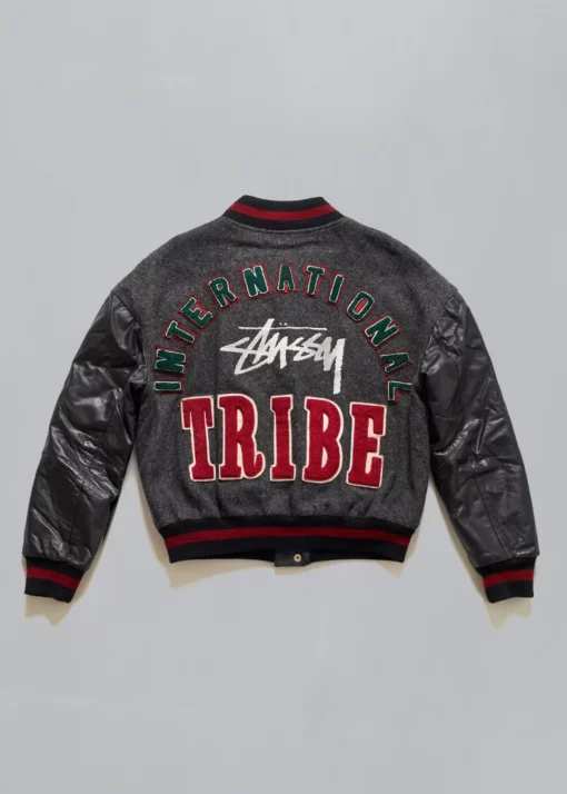International Stussy Tribe Varsity Jacket