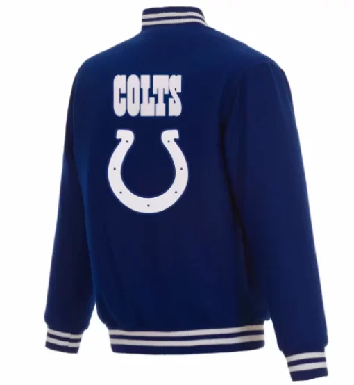 Indianapolis Colts NFL Blue Varsity Jacket