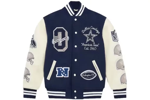 OVO x NFL Dallas Cowboys Varsity Jacket