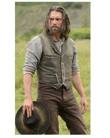 Hell on Wheels Anson Mount Leather Vest