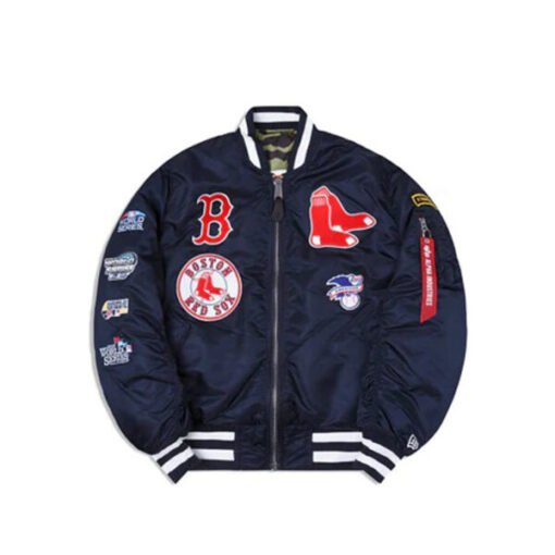 Boston Red Sox Alpha Industries X New Era MA-1 Jacket