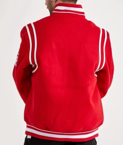 Chicago Bulls 6X Champs Red Varsity Wool Jacket
