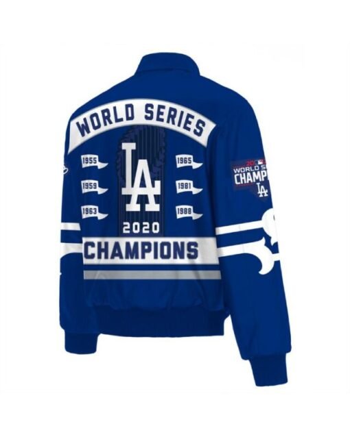 Dodgers 2020 World Series Champions Jacket