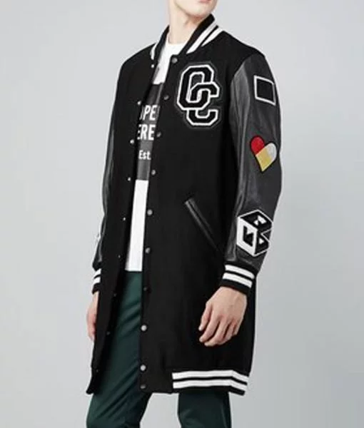 Post To Be Omarion Opening Ceremony Long Varsity Jacket