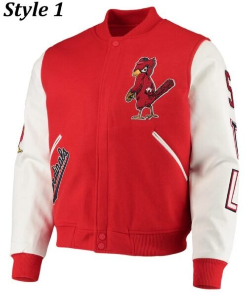 St. Louis Cardinals Two Tone Varsity Jacket