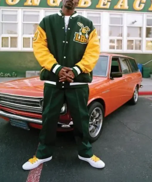 Snoop Dogg Ego Trippin Long Beach Varsity Jacket